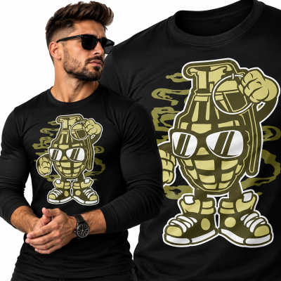 LONGSLEEVE ANIMOWANY   GRENADE